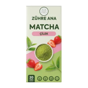 Matcha Truskawkowa – 20 Saszetekx8g | Spirulina Cehri Aromatyczna Mieszanka