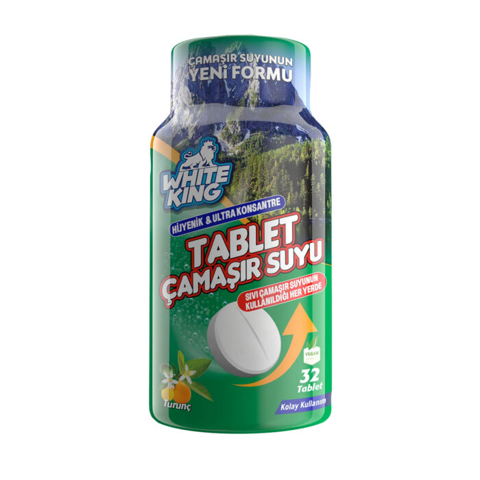 White King wybielacz w tabletkach cytrusowy 32 szt