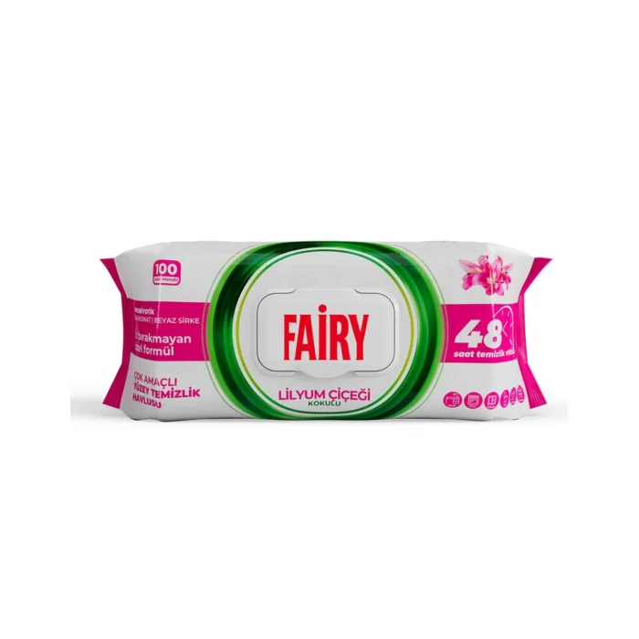 Fairy chusteczki do czyszczenia powierzchni zapach lilii