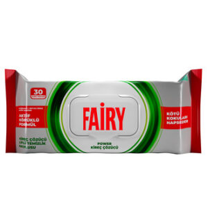 Fairy Power chusteczki czyszczące odkamieniające do łazienki 30 szt